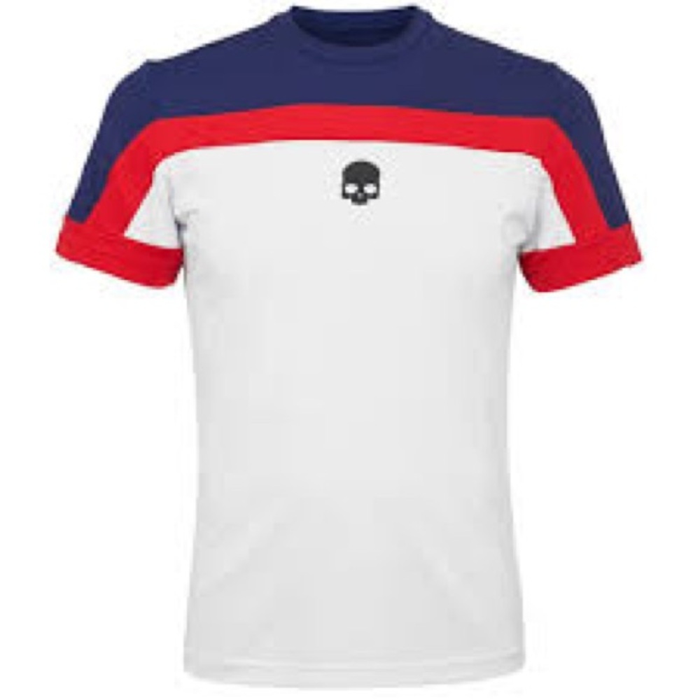 HYDROGEN LTD Tech Crew Tennis Shirt T00064 Size L